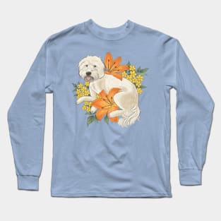 Zeus with Tiger Lilies Long Sleeve T-Shirt